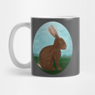 Curious Cottontail Mug